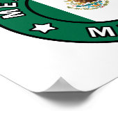 Poster Mexico City Mexico (Coin)