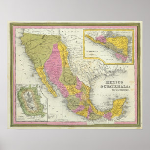 Poster Mexico & Guatemala