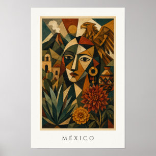 Poster México Héritage I Voyage en Amérique latine