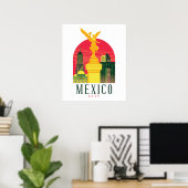 Poster Mexico Vintage (Bureau à domicile)