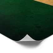 Poster Mexico-vlag (Hoek)