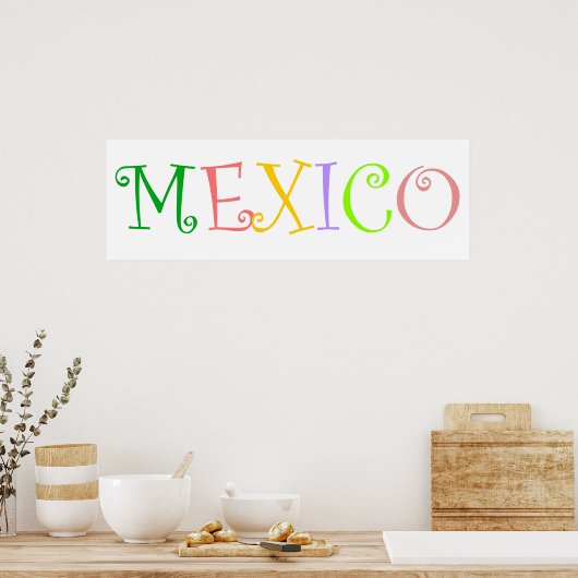 Poster Mexique (Cuisine)