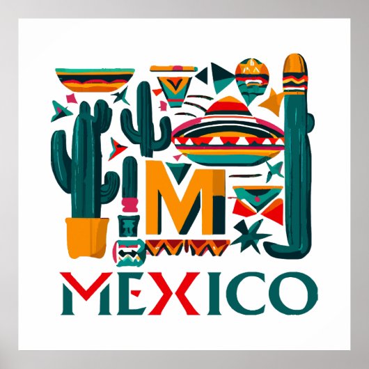 POSTER MEXIQUE (Devant)