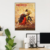 Poster Mexique (Bureau à domicile)