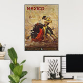 Poster Mexique (Bureau à domicile)