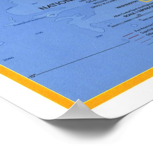 Poster " Mexique : 1973 Classic MAP ... (Coin)