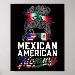 Poster Mexique American Mommy Mexique Etats-Unis Mexique