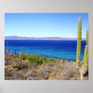 Poster Mexique, Basse-Californie du Sud, Mulege, Bahia 2