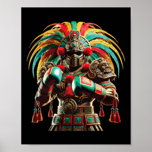 Poster Mexique Boxe Pride Inka Sports Design