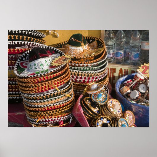 Poster Mexique, Cozumel. Souvenirs à Isla de Cozumel (Devant)