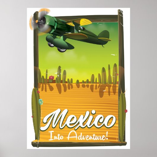 Poster Mexique dans l'aventure ! (Devant)