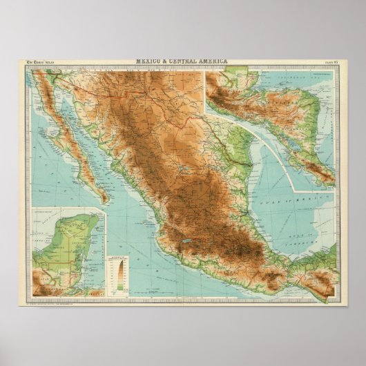 Poster Mexique et Amérique centrale (Devant)