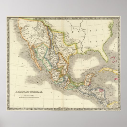 Poster Mexique et Guatamala (Devant)