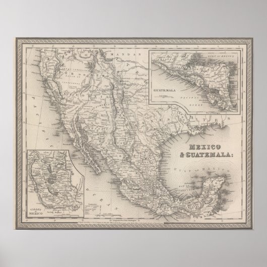 Poster Mexique et Guatemala (Devant)