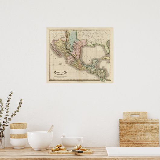 Poster Mexique, Guatemala (Cuisine)