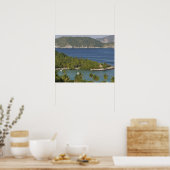 Poster Mexique, Guerrero, Zihuatanejo. Playa Las Gatas (Cuisine)