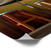 Poster Mexique, Oaxaca, balcon de l'après-midi (Coin)