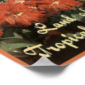 Poster mexique pays de la splendeur tropicale (Coin)