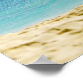 Poster Mexique, Playa Del Carmen, paysage marin 4 (Coin)