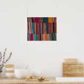 Poster Mexique, province d'Oaxaca, Oaxaca, ceintures tiss (Cuisine)