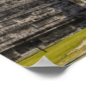 Poster Mexique, Quintana Roo, près de Cancun, Chichen 2 (Coin)