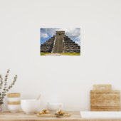 Poster Mexique, Quintana Roo, près de Cancun, Chichen 2 (Cuisine)