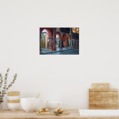 Poster Mexique, San Miguel de Allende, Le Jardin, (Cuisine)