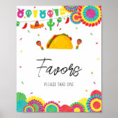 Poster Mexique Taco 'Bout A Baby Faveurs (Devant)