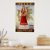 Poster Mexique Tehuantepec (Cuisine)