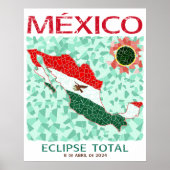 Poster Mexique Total Eclipse (Devant)