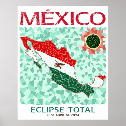 Poster Mexique Total Eclipse (Devant)