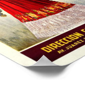 Poster Mexique vintage (Coin)