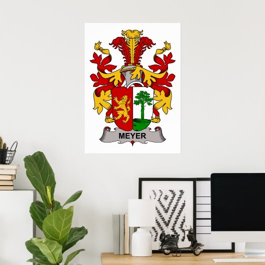 Poster Meyer Family Crest (Bureau à domicile)
