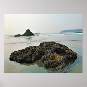 Poster Meyers Beach North, Gold Beach, Oregon