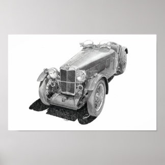 Poster MG L2 Magna 1933