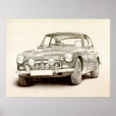 Poster MG MGB MkII (Devant)