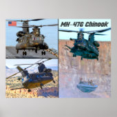 POSTER MH-47G CHINOOK (Devant)