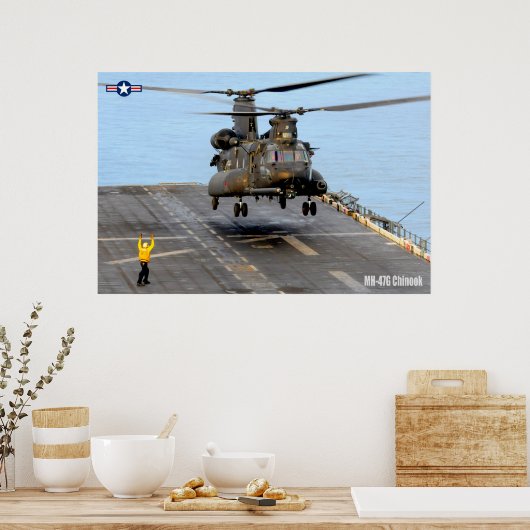 POSTER MH-47G CHINOOK (Cuisine)