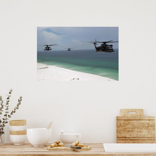 Poster MH-53 Pave Low (Cuisine)