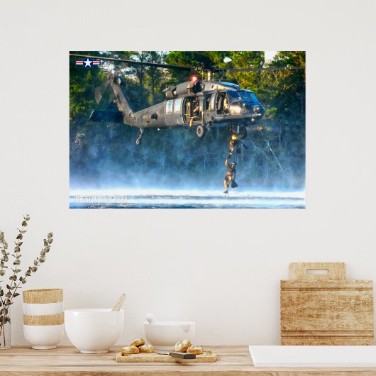 POSTER MH-60M BLACKHAWK (Cuisine)