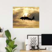 Poster MH-60S Knighthawk (Bureau à domicile)