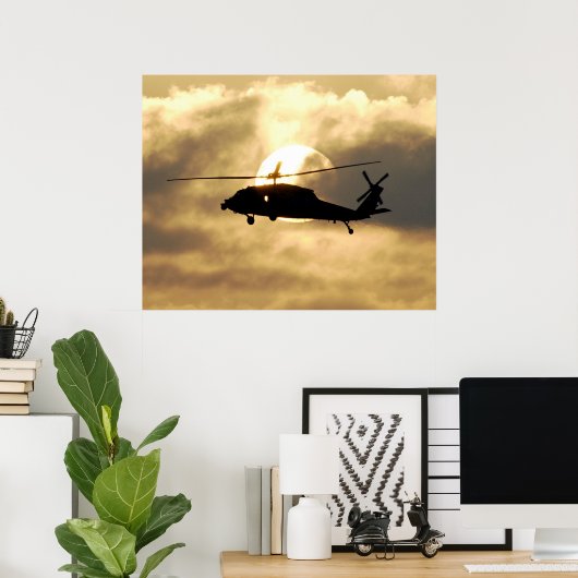 Poster MH-60S Knighthawk (Bureau à domicile)