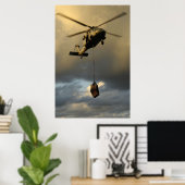 Poster MH-60S Knighthawk (Bureau à domicile)