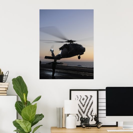 Poster MH-60S Knighthawk (Bureau à domicile)