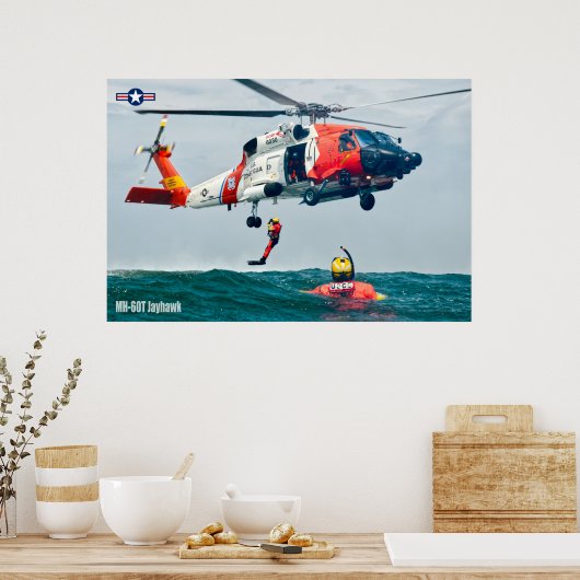 POSTER MH-60T JAYHAWK (Cuisine)