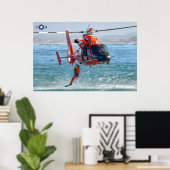 POSTER MH-65C DOLPHIN (Bureau à domicile)