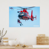 POSTER MH-65D DAUPHIN (Cuisine)