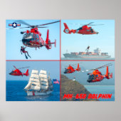 POSTER MH-65D DOLPHIN (Devant)
