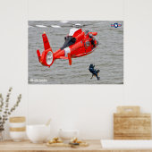 POSTER MH-65D DOLPHIN (Cuisine)