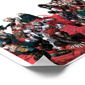 Poster MHA Chapitre 254 Étalage de couleurs (Coin)